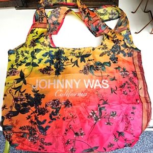 Johnny Was Shopping Tote Bag Carryall NWOT